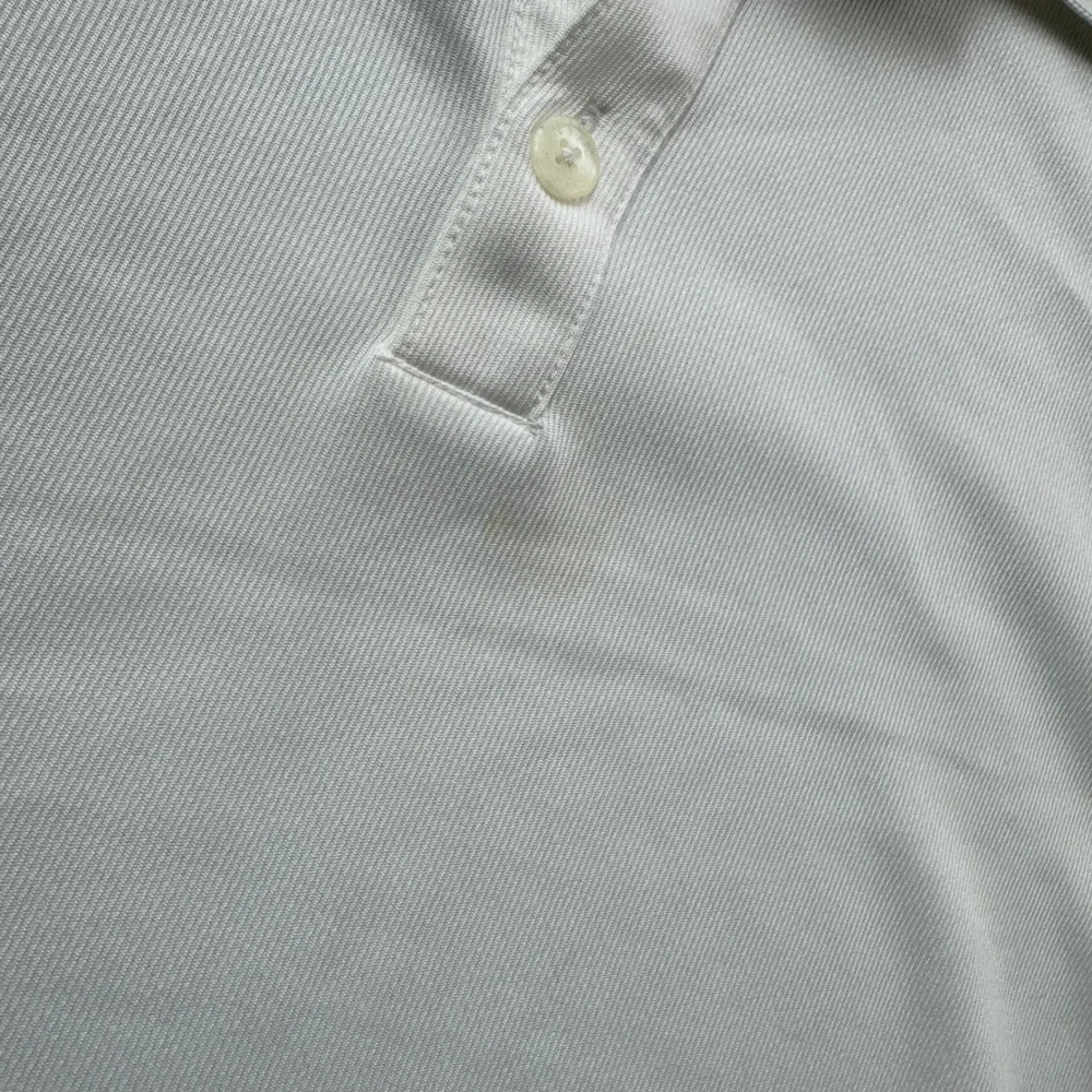 Nike Golf Mens XL White Dri-FIT Polo Shirt Joshua T Harris Memorial Golf Classic